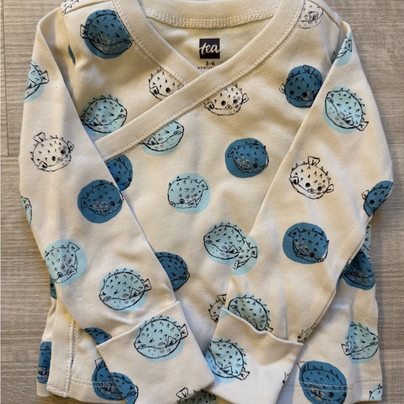 NWT Tea Collection Wrap Top Set - Picture 2 of 3